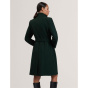 Ted Baker Женское шерстяное пальто миди с розовым поясом и длинным рукавом