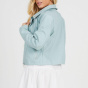 Brave Soul Байкерская куртка BS Womens из искусственной кожи цвета шалфея зеленого цвета