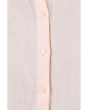 Organic Handkerchief Linen Mandarin Collar Shirt