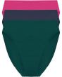 Bliss Bare Cotton High Cut Brief 3-Pack