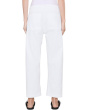 Ashton Wide Leg Barrel in Optic White