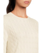 Able Cable - Long Sleeve Crew Neck Cable Sweater