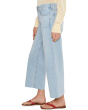 Low Slung Baggy Crop in Foster Wash