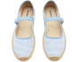 Seersucker Mary Jane Espadrille
