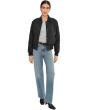 Diamond Quilted Sherpa Lined Bomber