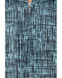 Sunsense Grid Print Long Sleeve Quarter Zip