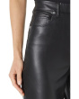 Need You Tonight - Leather Five-Pocket High-Rise Pants