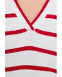 Arden Stripe Polo Sweater