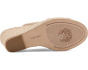 Fisella Cross Band Espadrille Wedge Sandals
