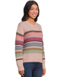 Aura Striped Crew Pullover