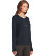 Modal Knits - Button Front Cardigan with Double Layer Neck Detail