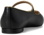 Londyn Metallic-Trim Leather Mary Jane