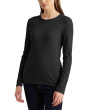 Cotton-Blend Long-Sleeve Top