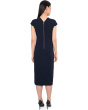 Cap Sleeve Self Tie Midi Sheath
