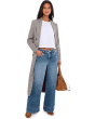 Petite Maya High Rise Fab Ab Wide Leg Back Darts Wide Hem