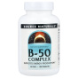 Source Naturals, комплекс B-50, 100 таблеток