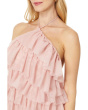 Long Mesh Multi Tier Tie Neck