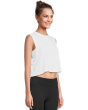 Breathe Easy Crop Muscle Tank