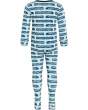 Print Footie with 2 Way Zipper (Infant)