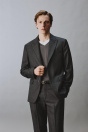 Zara ПИДЖАК В КЛЕТКУ ИЗ 100% ШЕРСТИ 520730288-816-46