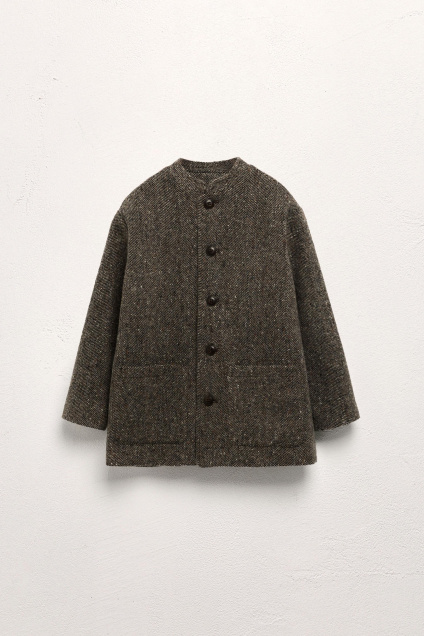 Zara 2-5 ЛЕТ/ ПАЛЬТО С ВОРОТНИКОМ-МАО И ШЕРСТЯНЫМ ВОРОТНИКОМ - ОГРАНИЧЕННАЯ СЕРИЯ 502976360-706-24