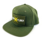 Зеленая Кепка SNAPBACK с 3 царапинами хищной рыбы (2+1 бесплатно)