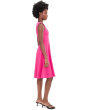 Sleeveless Scoop Zipper Neck Aline