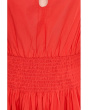 Coastal Poplin Elia Smocked Dress