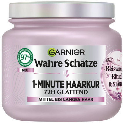GARNIER Ритуал с рисовой водой для ухода за волосами на 1 минуту - 340 мл