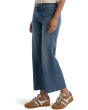 Petite Meg High-Rise Wide Leg Front Pockets Inset-Raw Hem