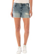 Gidget High-Rise Fray Jean Shorts