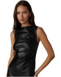 The Meg Vegan Leather Dress