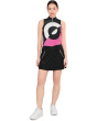 Vision Print Abstract Sleeveless Top