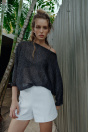 Zara Белые ШОРТЫ С ЗАВЫШЕННОЙ ТАЛИЕЙ?