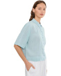 Organic Handkerchief Linen Classic Collar Shirt