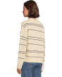 Variegated Stripe Crew Neck