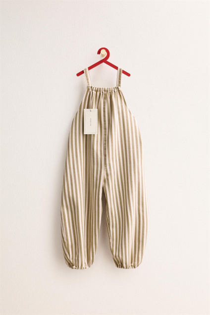 Zara КОМБИНЕЗОНЫ В ДЛИННУЮ ПОЛОСКУ TIMELESS 506861382-707-18