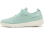 Super-Q Crystal-Trim Knit Slip-On Laced Sneakers