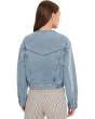 Collarless Shrunken 90s Trucker