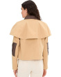 Cropped Cape Jacket