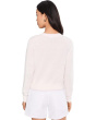 Picot Edge Crewneck Sweater