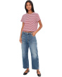 The Boxy Crop Tee in Soft Slub