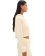Breathe Easy Ribbed Cropped Hoodie