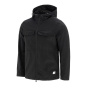Firetrap Мужская ветрозащитная тренировочная куртка с капюшоном и длинным рукавом со светоотражающими элементами