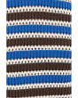 Loriana Texture Stripe Tank