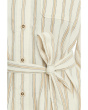 Belted Stripe Shacket