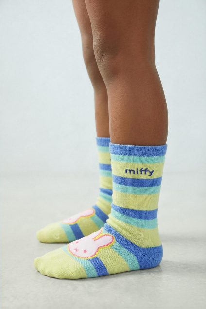 Zara 2 УПАКОВКИ ДЛИННЫХ НОСКОВ В ПОЛОСКУ MIFFY MERCIS BV 512047209-330-24