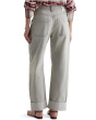 Mercer High-Rise Cuffed Barrel Jeans in Sensory