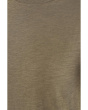 Organic Cotton Slubby Jersey Crew Neck Top
