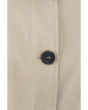 Funnel Neck Maxi Trench